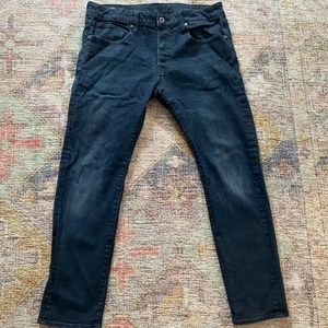 G-Star - 3301 Men's Jeans / 33 Waist / 30" Length / Dark Blue
